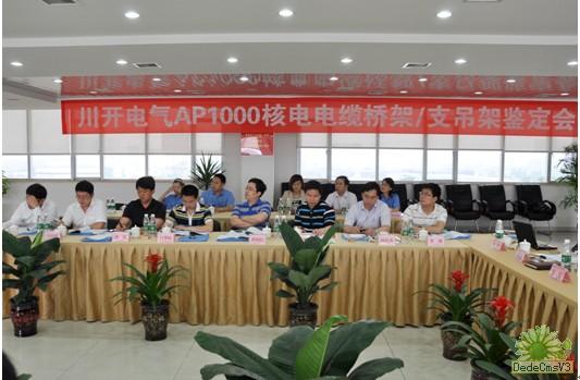我公司“AP1000核電電纜橋架及支吊架”鑒定會(huì)取得圓滿(mǎn)成功